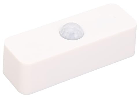 Eujgoov Intelligenter Bewegungsmelder, WLAN-Bewegungsmelder, Kabelloser PIR-Sensor mit 128° 6 M Erkennung für Smart Home Security Automation