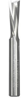 Freud 76-103: 1/4 (Dia.) Down Spiral Bit with 1/4 Shank, 2 Overall Length