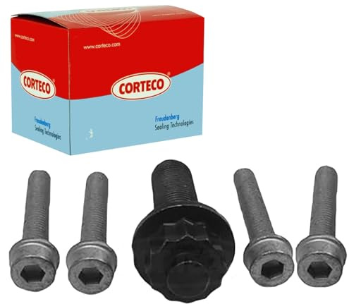 Corteco 80001253 Schraubensatz, Riemenscheibe-Kurbelwelle | 80001253 passend für 80 A6