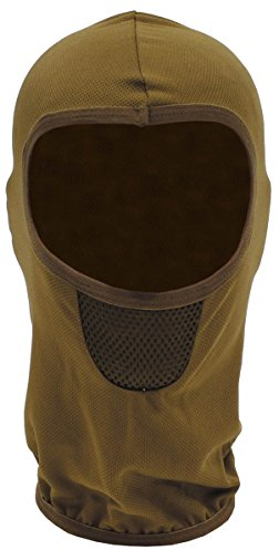 MFH 1 Loch Balaclava Tactical Sturmhaube Maske Motorradhaube Skimaske Sturmmaske viele Farben (Coyote)