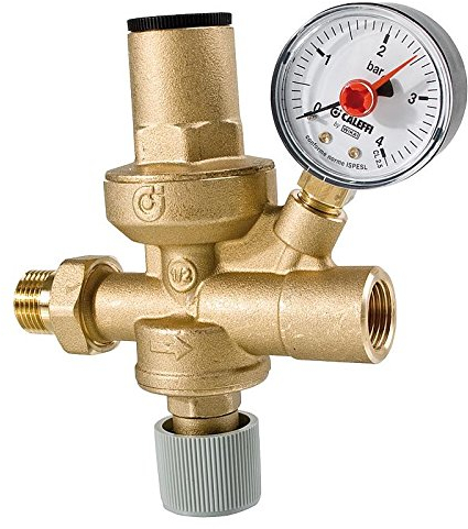 Kessel-Füllarmatur mit Manometer, DN15 (½)
