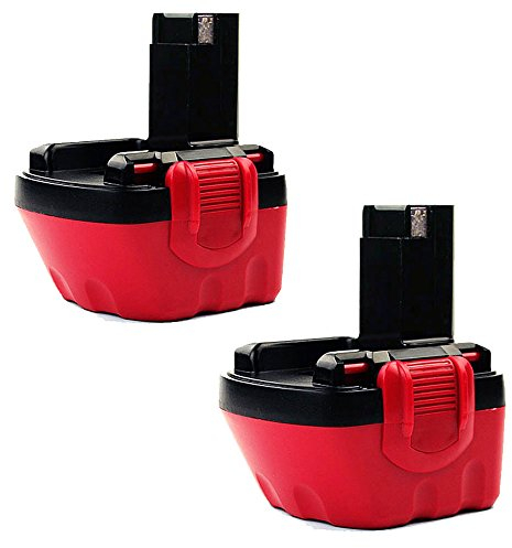 CELLONIC 2X Batterie Compatible avec Bosch GSR 12V, GSR 12, PSR 12, PSR 1200, GSB 12-2, GLI 12 V, PAG 12V, Exact 12 3Ah 12V NiMH