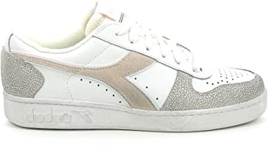 Diadora Scarpe Snekers Lifestyle Sportswear Magic Basket Low Icona Wn Donna C9470 White Pastel Rose Tan 41 EU