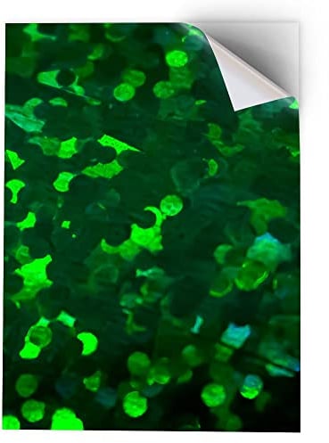 DV DESIGN 1 x Vinyl Sticker A3 - Rectangle Shape 29,7x42cm - Green Pattern Retro Art Print Decal Laptop Tablet Luggage Car Bike Wall Fridge Door Sticker #12879