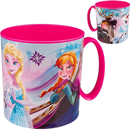 alles-meine.de GmbH Kinder Geschirr & Zubehör Verschiedene Artikel frei wählbar die Eiskönigin - Frozen - Trinkbecher/Henkeltasse Motivwahl 350 ml - BPA frei - mikrowel..