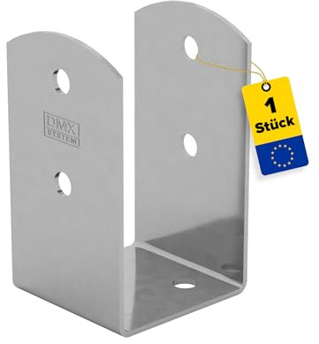 U Pfostenträger aufschrauben Anker Pfostenanker 100x100 Aufschraubhülse | Pfostenanker - Pfostenhalter - Pfostenschuhe - Stützenfuß - Zaunpfosten - Pfostenträger Pfosten Pfostenträger Aufschrauben