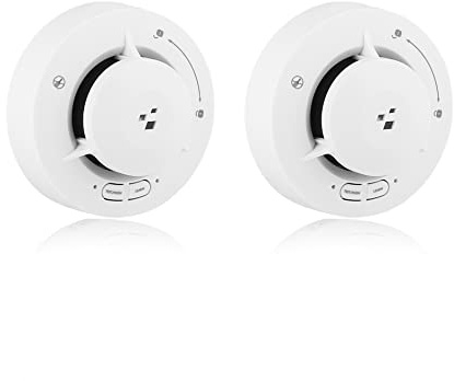 Smartwares SH8-92126 - Detector de Humo (3 V), Color Blanco