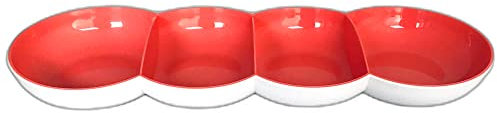 Tupperware Allegra Perle lachs weiß Servierschale Servierschalenquartett Schale servieren
