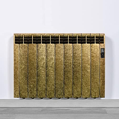 Radiador electrico Rointe DNA0990RCV Damascus Designline Oro viejo satinado 9 modulos 990W