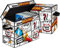 YNSZAS Comicbuch-Aufbewahrungsbox, Sammel-Comic-Schutz-Organizer, 40,1 x 19,8 x 30 cm, zusammenklappbare Comic-Kurzbox, für 160–180 Comic-Bücher, robuster Comic-Bücher-Behälter, 2 Stück