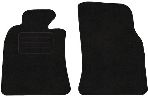 Vorne Velour Fußmatten Satz für Mini Cooper I (2001-2006) / Mini One I (2001-2006) - 2-teilig - Passgenau