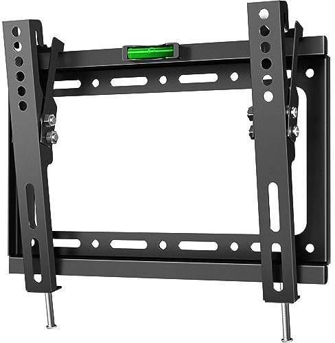 ONKRON Tilting TV Wall Bracket for 13-42 Inch Screen, Universal, Slim, Up to 35 kg, VESA 75x75-200x200, Tilt -12°
