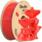 GratKit PETG 3D-Drucker Filament 1,75mm 1kg Spule, 3D-Druck Filament±0,03mm Präzision, Leicht zu drucken, Gleichmäßige Wicklung, Rot