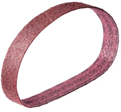 1 Stück 3M Scotch-Brite Vliesband/Schleifband SC-BS | 35 x 650 mm | z.B. für Würth RBS 650 Rohrbandschleifvorsatz | Körnung nach Wahl (A medium/mittel/rot)