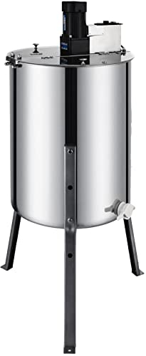 Extracteur de miel électrique 120 W en acier inoxydable 4 cadres nid d'abeille centrifugeuse 220 V Pour Apiculteur