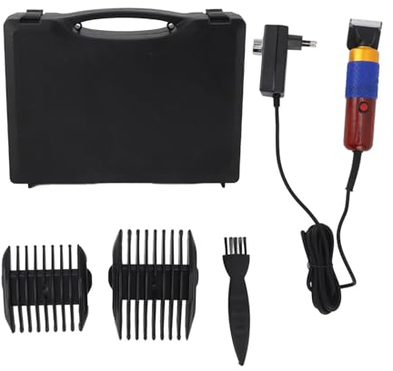 Hundeschermaschine Zur Fellpflege für Dickes, Schweres Fell, Geräuscharm, Wiederaufladbar, Kabelloser Haustierrasierer mit Edelstahlklinge für Haustiere und Tiere, Wasserdicht