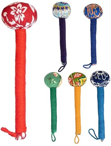 Beifuß Massagehammer, 1 Manuelle Massage Klopfen Hammer, Kräuterfüllung Handheld Handmassagegerät, Wermut Massagestab Für Körper, Nacken Und Rücken, Lindert Müdigkeit (Zufällige Farbe)