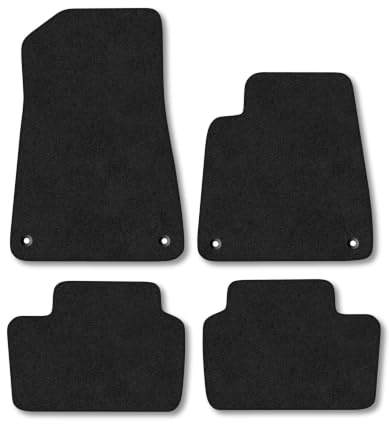Fits Polestar 2 (2020+) Car mats Compatible Accessories Carpet Black Trim