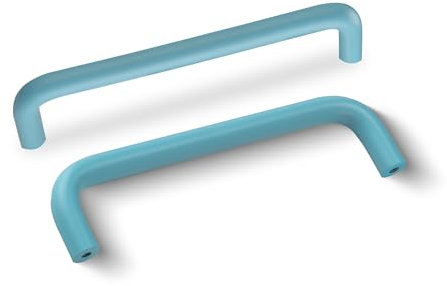 SPDYCESS 4 Stück Küchengriffe aus Aluminium 128mm Lochabstand Bunte Schranktürgriffe mit Schrauben Schubladengriffe für Küche Schlafzimmer