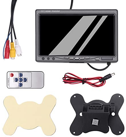 Asyduey 12V-24V 7 TFT LCD Farb HD Monitor für Auto CCTV RüCkfahr Kamera für Automobil Elektronik ZubehöR