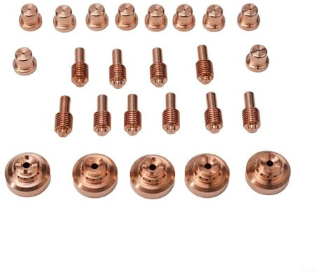 25 Stück Plasmabrenner Elektrodenspitzen 55A für Schneider Metallbearbeitung Meißel