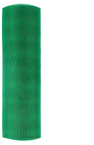 Deco Mesh Ribbon Rolls 10 Yards Long with Clean Edges Perfectly Designed for Creating Decorative Crafts like Wreaths or Garlands (Green)