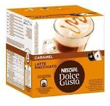 Nescafe Dolce Gusto Caramel Latte Macchiato x 4 packs (64 pods, 32 servings)
