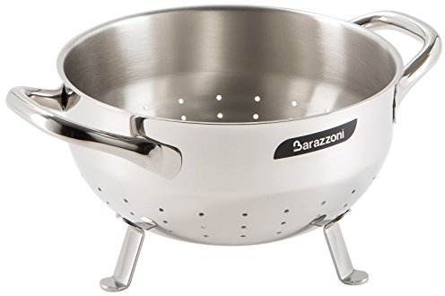 Barazzoni Chef Line Colapasta, Acciaio inox 18/10, Diametro cm 22. Made in Italy.