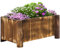 Outsunny Fioriera Vaso per Piante Box Rettangolare in Legno di Abete 70 x 35 x 30cm