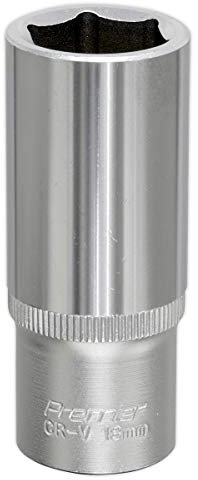 Sealey S3818D Walldrive Socket 18Mm Deep 3/8Sq Drive