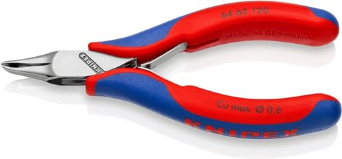 KNIPEX Elektronik-Vornschneider mit Mehrkomponenten-Hüllen 120 mm, 64 62 120
