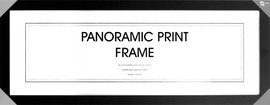 Marco Prints Panoramicos Negro 33x95cm