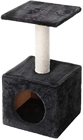 Ebi Abey Arbre à Chat Noir 30 x 30 x 60 cm