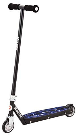 Razor Tekno Kick-Scooter für Kinder ab 6 Jahren, pulsierendes, mehrfarbiges, beleuchtetes Deck, für Fahrer bis zu 65 kg