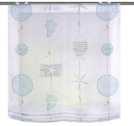 Home fashion Cocoa, Polyester, blau, 140x80 cm