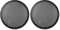 X AUTOHAUX 2pcs 8'' Car Plastic Audio Speaker Cover Mesh Grill Horn Guard Black
