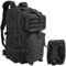 ProCase 48L Militär Rucksack Groß Taktische Survival Rucksack Taktischer Molle Armee Rucksack Herren 3 Tage Tactical Army Outdoor Wandern Sports –Schwarz
