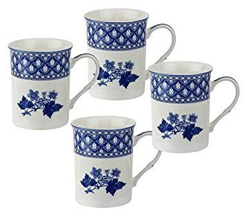 Spode Blue Room Geranium Mug (Set of 4)
