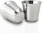Easyworkz Espressotassen aus Edelstahl, doppelwandig, isoliert, 150ml Demitasse Tassen, 2er-Set, hitzebeständig