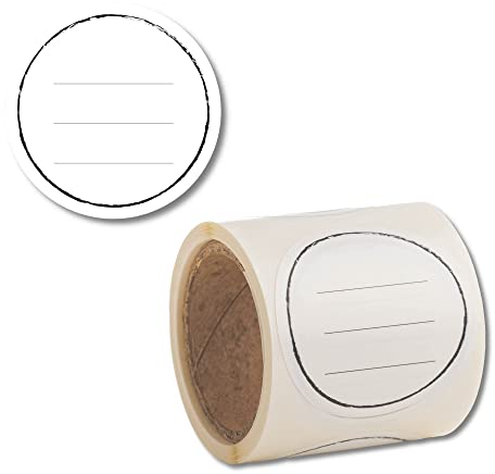 Etiketten Selbstklebend 100 Stück 40mm Etiketten zum Beschriftenm