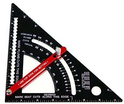 DAKL 7 Dreieck-Winkelmesser aus Aluminiumlegierung