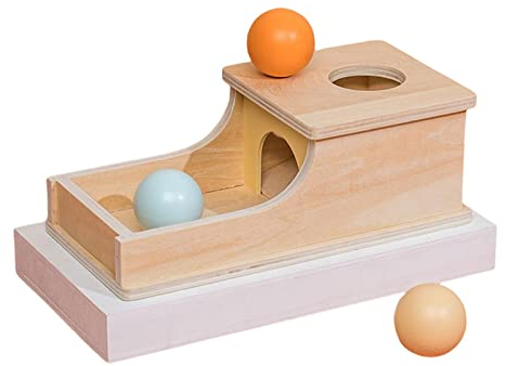 Sharplace Montessori Spielzeug von 1 2 3 Jahren, Kinder Montessori Holzspielzeug, Objektbeständigkeit Sortieren Stapeln Spielzeug, Kinder motorische Fähigkeiten Spielzeug Geschenk für Jungen Mädchen