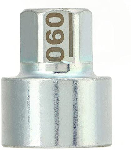 Tbest Herramienta de Extracción de Tuercas de Bloqueo de Rueda, Llave de Bloqueo de Rueda, Repuesto de Enchufe de Tuerca Antirrobo para 1 3 5 6 7Series X1 X2 X3 X4 X5 X6 Z4(060)
