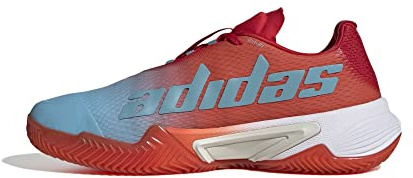 adidas Barricade W Clay Women's Trainers, Preloved Blue Silver Met Preloved Red, 7 UK