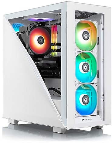 Thermaltake LCGS Avalanche i460 R4 Gaming Desktop (Intel® Core™ i5-13400F, 16GB 3600MHz Memory, NVIDIA® GeForce RTX™ 4060, 1TB NVMe M.2, WiFi) D3AV-B66R-460-LCS,Black