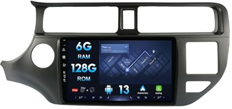 MISONDA 9 Zoll 2 Din Android 14 Autoradio Stereo für Kia Rio K3 2011-2017 Radio mit GPS Navi-Unterstützung | BT | DAB+ | USB | Carplay | WLAN | 4G| SWC | RDS | USB | DSP | 6G+128G