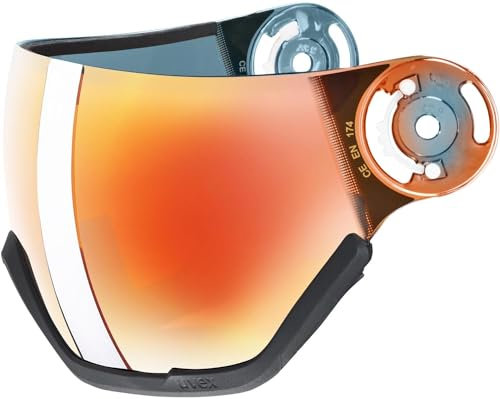 Uvex Wanted Ersatz-Visier (54-62 cm, 0003 mirror red/lasergold lite (S2))