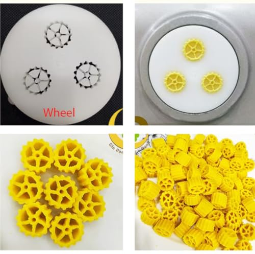 PASTADISC Brezel and Wheel Pasta-Nudel-Formscheibe, passend für Philips automatische Pasta- und Nudelmaschine, kompatibel mit Philips Pastamaker-Aufsatz, Küchengerät (19 x 1,2 mm) (H79, normal)