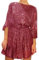 Sunnyuk Pailettenkleider für Damen Gold Glitzerkleid Partykleid Kurz Silber Schwarz Glitzer Kleid Pailletten Kleider Cocktailkleid Elegant Rot Sexy Hochzeitskleid Langarm Festlich Abendkleid Frauen