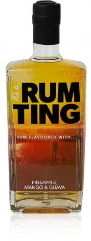 RumTing Pineapple, Mango & Guava Flavoured Rum (70cl, 40% ABV) ❘ Award Winning Flavoured Rum Made With Juicy Tropical Fruits & Fresh Botanicals, Flavoured Alcohol Rum Gift For Men & Women